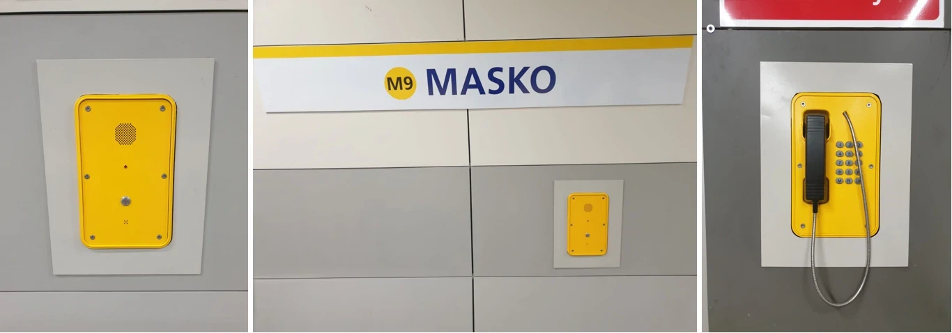 Industrial Weatherproof Hands-Free Telephone