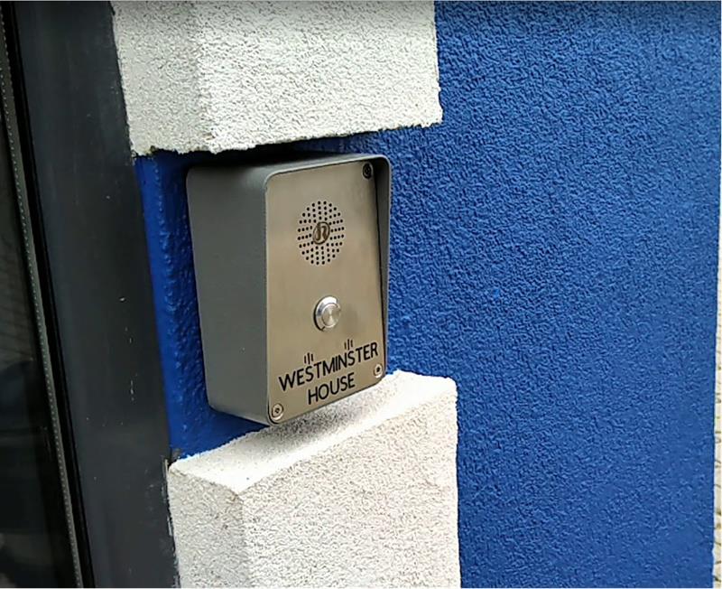„J&R Vandal Proof Door Intercom“ įdiegtas JK