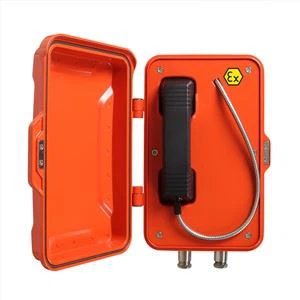 Atex anti{0}}sprogimui atsparus avarinis telefonas