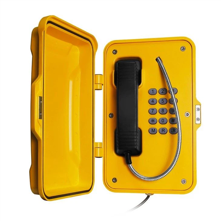 Water Resistant Industrial Telephone With Flasher&Horn